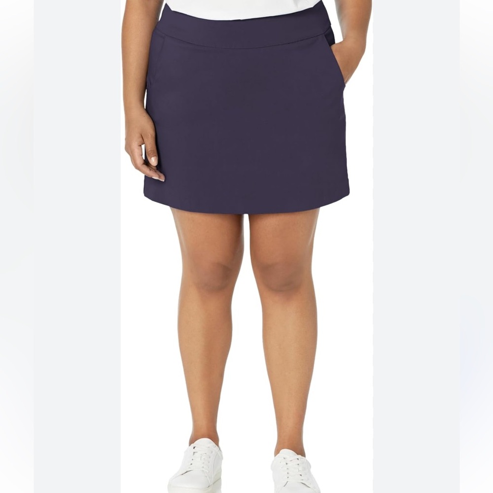 Zac & Rachel Navy Blue Mini Skirt Skort Woman 18W